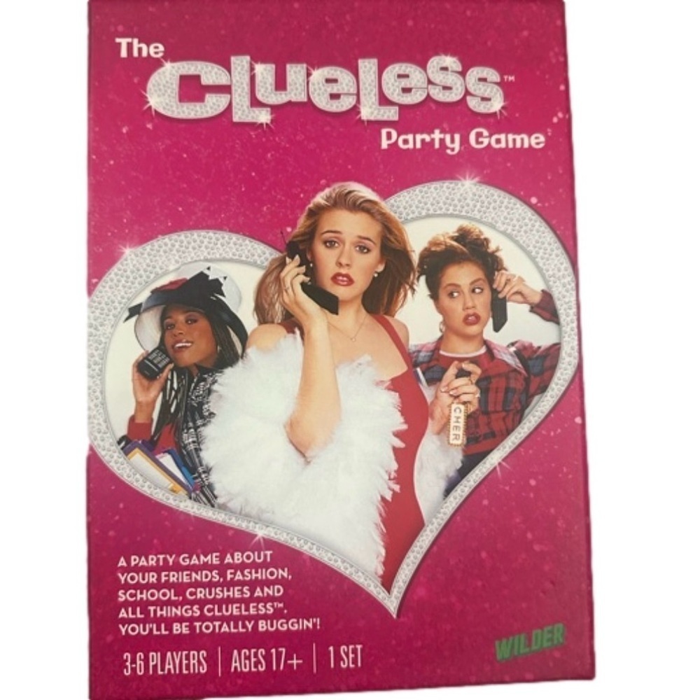 NEW-Factory Sealed! Clueless Party Game. 3-6 Players. Ages 17+. Y2K.‎